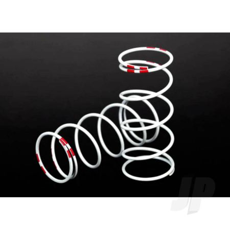 Traxxas Spring, Shock, White (Gtr Long) (0.810 Rate Pink) (1 Pair) (TRX7445) Traxxas Spring, Shock, White (Gtr Long) (0.810 Rate Pink) (1 Pair) (TRX7445)