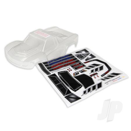 Traxxas Body, Latrax Desert Prerunner (Clear, Requires Painting) / Decals (TRX7616)
