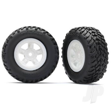 Traxxas Tyres And Wheels, Assembled Glued Sct Off-Road Racing Tyres (1 Each, Right And Left) (TRX7674X) Traxxas Tyres And Wheels, Assembled Glued Sct Off-Road Racing Tyres (1 Each, Right And Left) (TRX7674X)