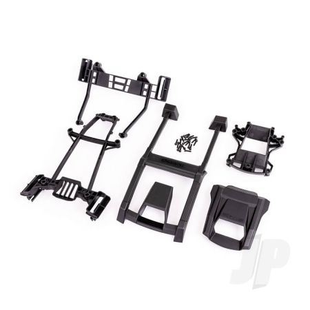Traxxas Body Support (Includes Front Mount & Rear Latch, Roof & Hood Skid Pads)/ 3X12Mm Cs (19) (Attaches To #7812 Body) (TRX7813) Traxxas Body Support (Includes Front Mount & Rear Latch, Roof & Hood Skid Pads)/ 3X12Mm Cs (19) (Attaches To #7812 Body) (TRX7813)