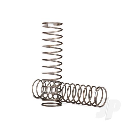 Traxxas Springs, Shock (Natural Finish) (Gts) (0.30 Rate, White Stripe) (2 Pcs) (TRX8043) Traxxas Springs, Shock (Natural Finish) (Gts) (0.30 Rate, White Stripe) (2 Pcs) (TRX8043)