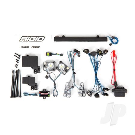 Traxxas Led Light Set, Complete With Power Supply (Contains Headlights, Tail Lights, Roof Light Bar, Rock Lights & Distribution Block) (Fits #8011 Body) (TRX8095)