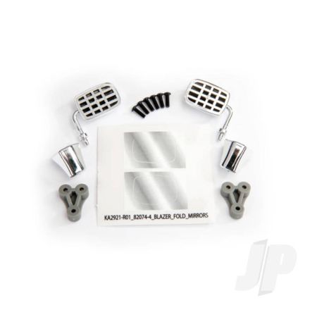Traxxas Mirrors, Side (Folding) (Fits #8130 Body) (TRX8133X) Traxxas Mirrors, Side (Folding) (Fits #8130 Body) (TRX8133X)