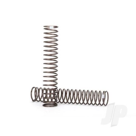 Traxxas Springs, Shock, Long (Natural Finish) (Gts) (0.29 Rate, White Stripe) (For Use With Trx-4 Long Arm Lift Kit) (TRX8153) Traxxas Springs, Shock, Long (Natural Finish) (Gts) (0.29 Rate, White Stripe) (For Use With Trx-4 Long Arm Lift Kit) (TRX8153)