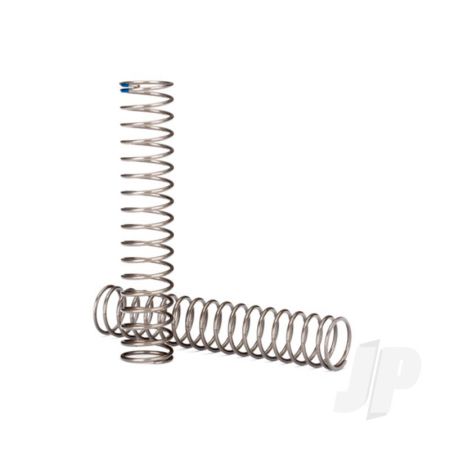 Traxxas Springs, Shock, Long (Natural Finish) (Gts) (0.62 Rate, Blue Stripe) (For Use With Trx-4 Long Arm Lift Kit) (TRX8157) Traxxas Springs, Shock, Long (Natural Finish) (Gts) (0.62 Rate, Blue Stripe) (For Use With Trx-4 Long Arm Lift Kit) (TRX8157)