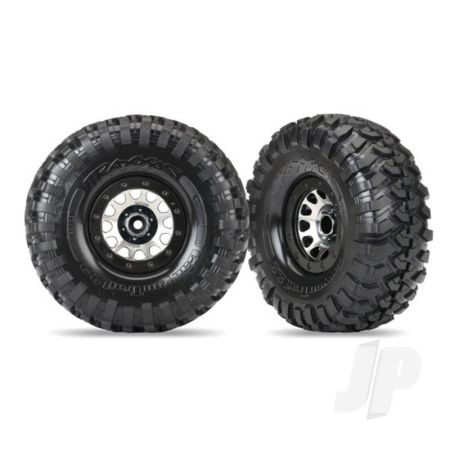 Traxxas Tyres And Wheels, Assembled (1 Left, 1 Right) (TRX8172) Traxxas Tyres And Wheels, Assembled (1 Left, 1 Right) (TRX8172)