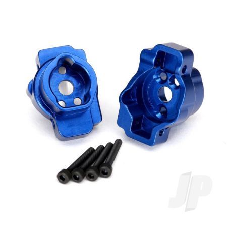 Traxxas Portal Drive Axle Mount, Rear, 6061-T6 Aluminium (Blue-Anodised) (Left And Right) / 2.5X16 Cs (4 Pcs) (TRX8256X) Traxxas Portal Drive Axle Mount, Rear, 6061-T6 Aluminium (Blue-Anodised) (Left And Right) / 2.5X16 Cs (4 Pcs) (TRX8256X)