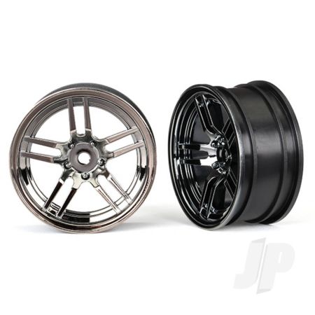 Traxxas Wheels, 1.9In Split-Spoke (Front) (2 Pcs) (TRX8371) Traxxas Wheels, 1.9In Split-Spoke (Front) (2 Pcs) (TRX8371)