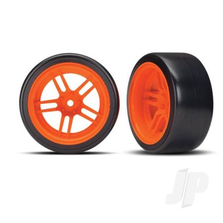 Traxxas Tyres And Wheels, Assembled Glued 1.9In Drift Tyres (Rear) (TRX8377A) Traxxas Tyres And Wheels, Assembled Glued 1.9In Drift Tyres (Rear) (TRX8377A)