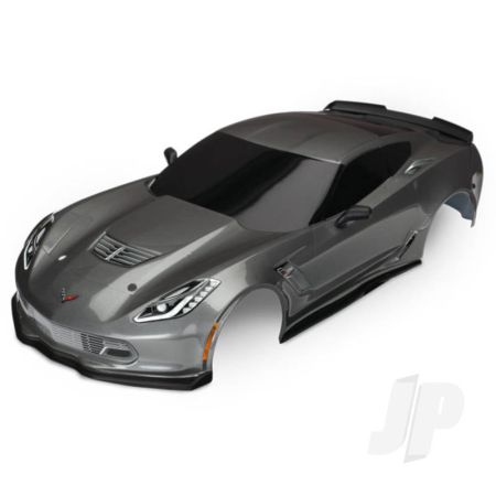 Traxxas Body, Chevrolet Corvette Z06, Graphite (Painted, Decals Applied) (TRX8386A) Traxxas Body, Chevrolet Corvette Z06, Graphite (Painted, Decals Applied) (TRX8386A)