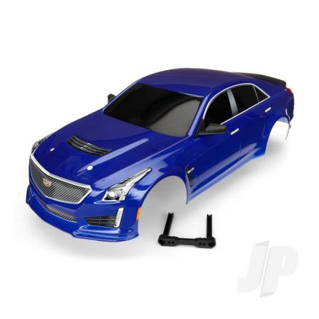 Traxxas Body, Cadillac Cts-V, Blue (Painted, Decals Applied) (TRX8391A) Traxxas Body, Cadillac Cts-V, Blue (Painted, Decals Applied) (TRX8391A)