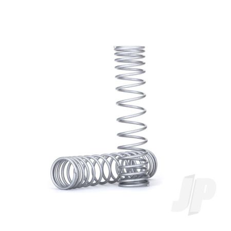 Traxxas Spring, Shock, Rear (Silver) (Gtr) (Progressive, 1.042 Rate) (2 Pcs) (TRX8445X) Traxxas Spring, Shock, Rear (Silver) (Gtr) (Progressive, 1.042 Rate) (2 Pcs) (TRX8445X)
