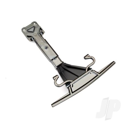 Traxxas Skidplate, Front (Plastic) (Satin Black Chrome-Plated) (TRX8537X) Traxxas Skidplate, Front (Plastic) (Satin Black Chrome-Plated) (TRX8537X)
