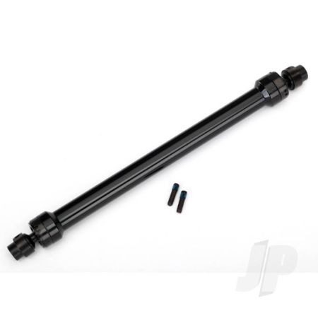 Traxxas Driveshaft, Centre Rear, 6061-T6 Aluminium (Black-Anodised) (Fully Assembled) / 3Mm Screw Pin (2 Pcs) (TRX8555) Traxxas Driveshaft, Centre Rear, 6061-T6 Aluminium (Black-Anodised) (Fully Assembled) / 3Mm Screw Pin (2 Pcs) (TRX8555)