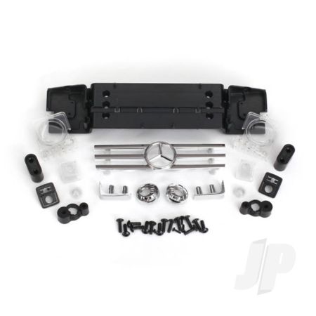 Traxxas Grille, Mercedes-Benz G 500 4X4 / Grille Mount / Grille Insert / Headlight Lens (2 Pcs) / Headlight Reflector (2 Pcs) / Reflector Lens (2 Pcs) / Bumperette Front (2 Pcs) / Bumperette Mount (2 Pcs) / Turn Signal Housing (2 Pcs) / Turn Signal Housin