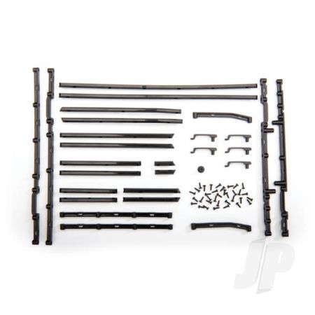 Traxxas Side Trim, Left & Right (Black) / Side Trim Retainers (8 Pcs) / Door Handles, Left, Right, & Rear / Door Handle Mount / 1.6X5 Bcs (Self-Tapping) (42) (TRX8815X) Traxxas Side Trim, Left & Right (Black) / Side Trim Retainers (8 Pcs) / Door Handles, Left, Right, & Rear / Door Handle Mount / 1.6X5 Bcs (Self-Tapping) (42) (TRX8815X)