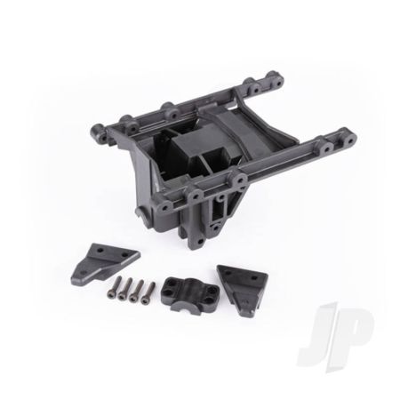 Traxxas Suspension Mount, Intermediate, Trx-6 (1)/ Bearing Cap (1)/ Suspension Link Mounts (Left & Right)/ 2.5X12 Cs (4) (TRX8833) Traxxas Suspension Mount, Intermediate, Trx-6 (1)/ Bearing Cap (1)/ Suspension Link Mounts (Left & Right)/ 2.5X12 Cs (4) (TRX8833)
