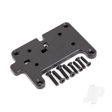 Traxxas Mounting Plate, Winch/ 3X15Mm Ccs (4)/ 2.5X12Mm Ccs (4) (Fits Trx-6 Ultimate Rc Hauler) (TRX8844X) Traxxas Mounting Plate, Winch/ 3X15Mm Ccs (4)/ 2.5X12Mm Ccs (4) (Fits Trx-6 Ultimate Rc Hauler) (TRX8844X)
