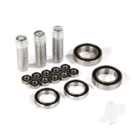 Traxxas Ball Bearing Set, Trx-4 Traxx, Black Rubber Sealed, Stainless (Contains 5X11X4 (40), 20X32X7 (2 Pcs), & 17X26X5 (2 Pcs) Bearings / 5X11X.5Mm Ptfe-Coated Washers (40)) (For 1 Pair Of Front Or Rear Tracks) (TRX8892) Traxxas Ball Bearing Set, Trx-4 Traxx, Black Rubber Sealed, Stainless (Contains 5X11X4 (40), 20X32X7 (2 Pcs), & 17X26X5 (2 Pcs) Bearings / 5X11X.5Mm Ptfe-Coated Washers (40)) (For 1 Pair Of Front Or Rear Tracks) (TRX8892)