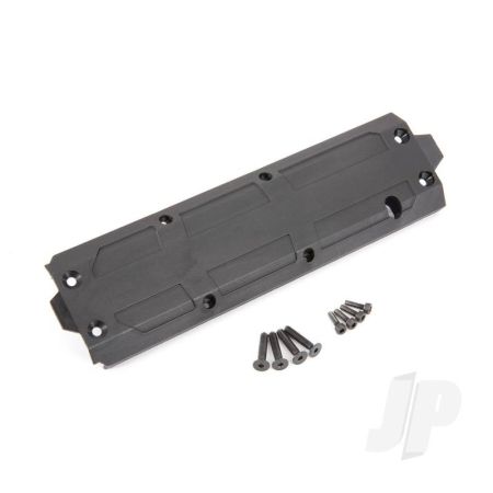 Traxxas Skidplate, Centre/ 4X20 Ccs (4)/ 3X10 Cs (4) (Fits Maxx With Extended Chassis (352Mm Wheelbase)) (TRX8945R) Traxxas Skidplate, Centre/ 4X20 Ccs (4)/ 3X10 Cs (4) (Fits Maxx With Extended Chassis (352Mm Wheelbase)) (TRX8945R)