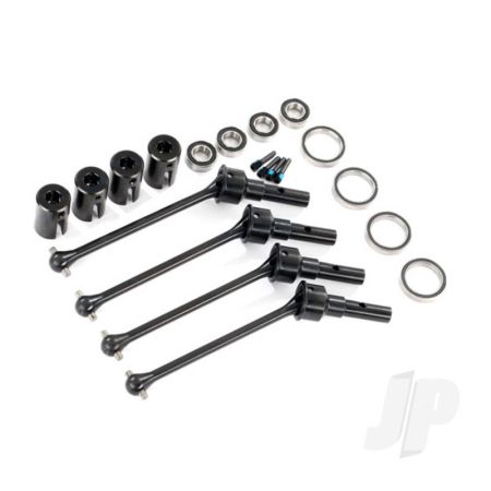 Traxxas Driveshafts, Steel Constant-Velocity (Assembled), Front Or Rear (4 Pcs) (#8654, 8654G, Or 8654R And #7758, 7758G, Or 7758R Required For A Complete Set) (TRX8950X) Traxxas Driveshafts, Steel Constant-Velocity (Assembled), Front Or Rear (4 Pcs) (#8654, 8654G, Or 8654R And #7758, 7758G, Or 7758R Required For A Complete Set) (TRX8950X)