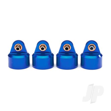 Traxxas Shock Caps, Aluminium (Blue-Anodised), Gt-Maxx Shocks (4 Pcs) (TRX8964X) Traxxas Shock Caps, Aluminium (Blue-Anodised), Gt-Maxx Shocks (4 Pcs) (TRX8964X)