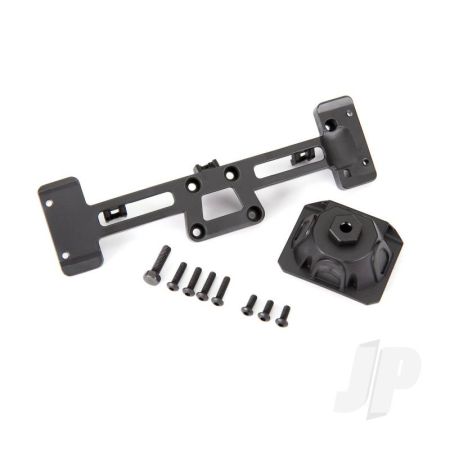 Traxxas Spare Tyre Mount/ Mounting Bracket/ 3X8 Bcs (3)/ 3X12 Bcs (4)/ 4X15Mm Hex Bolt (Fits #9211 Body) (TRX9219) Traxxas Spare Tyre Mount/ Mounting Bracket/ 3X8 Bcs (3)/ 3X12 Bcs (4)/ 4X15Mm Hex Bolt (Fits #9211 Body) (TRX9219)