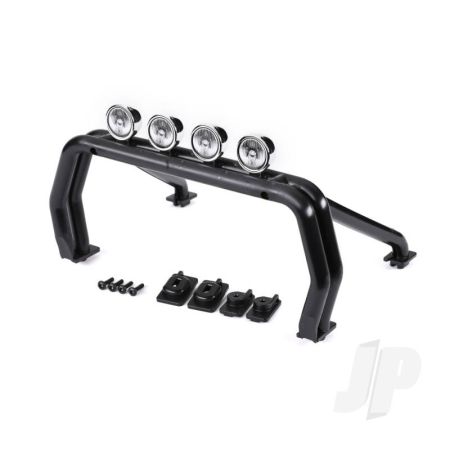 Traxxas Roll Bar (Black)/ Mounts (Front (2), Rear (Left & Right))/ 2.6X12Mm Bcs (Self-Tapping) (4) (Fits #9212 Body) (TRX9262R) Traxxas Roll Bar (Black)/ Mounts (Front (2), Rear (Left & Right))/ 2.6X12Mm Bcs (Self-Tapping) (4) (Fits #9212 Body) (TRX9262R)