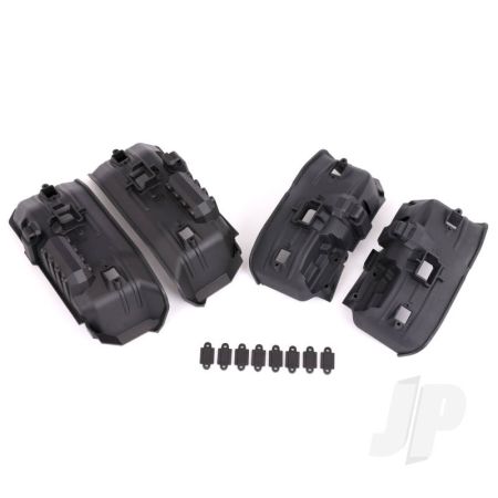 Traxxas Fenders, Inner, Front & Rear (For Clipless Body Mounting) (2 Each)/ Rock Light Covers (8) (TRX9288) Traxxas Fenders, Inner, Front & Rear (For Clipless Body Mounting) (2 Each)/ Rock Light Covers (8) (TRX9288)