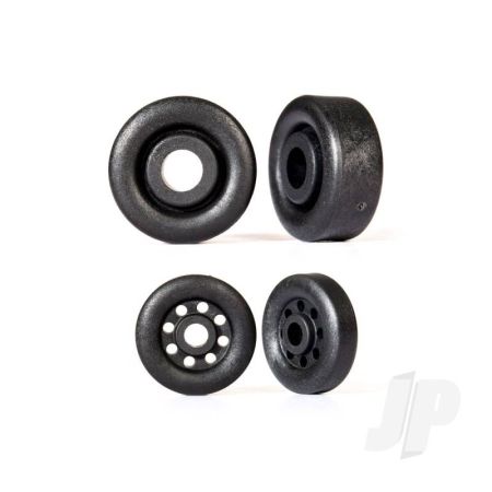 Traxxas Wheels, Wheelie Bar, Black (4) (TRX9461) Traxxas Wheels, Wheelie Bar, Black (4) (TRX9461)