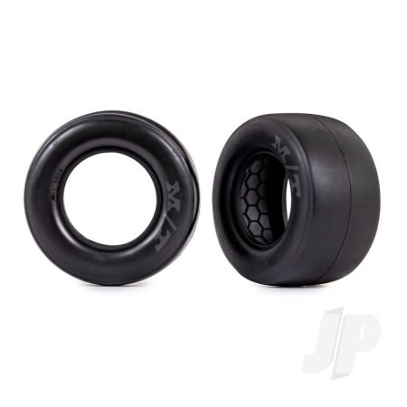 Traxxas Tyres, Rear (Smoke) (2) (TRX9471X) Traxxas Tyres, Rear (Smoke) (2) (TRX9471X)