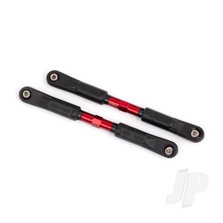 Traxxas Camber Links, Front, Sledge (Tubes Red-Anodised, 7075-T6 Aluminium, Stronger Than Titanium) (117Mm) (2)/ Rod Ends, Assembled With Steel Hollow Balls (4)/ Aluminium Wrench, 8Mm (1) (TRX9547R) Traxxas Camber Links, Front, Sledge (Tubes Red-Anodised, 7075-T6 Aluminium, Stronger Than Titanium) (117Mm) (2)/ Rod Ends, Assembled With Steel Hollow Balls (4)/ Aluminium Wrench, 8Mm (1) (TRX9547R)