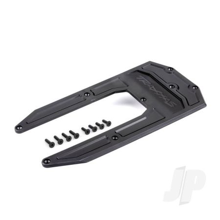 Traxxas Skidplate, Chassis, Black (Fits Sledge) (TRX9623) Traxxas Skidplate, Chassis, Black (Fits Sledge) (TRX9623)