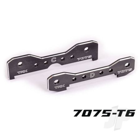 Traxxas Tie Bars, Rear, 7075-T6 Aluminium (Dark Titanium-Anodised) (Fits Sledge) (TRX9630A) Traxxas Tie Bars, Rear, 7075-T6 Aluminium (Dark Titanium-Anodised) (Fits Sledge) (TRX9630A)
