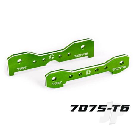 Traxxas Tie Bars, Rear, 7075-T6 Aluminium (Green-Anodised) (Fits Sledge) (TRX9630G) Traxxas Tie Bars, Rear, 7075-T6 Aluminium (Green-Anodised) (Fits Sledge) (TRX9630G)