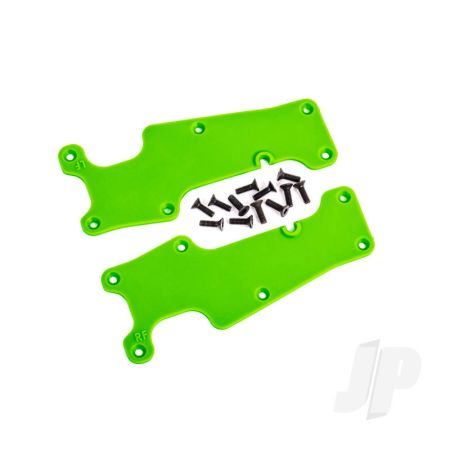 Traxxas Suspension Arm Covers, Green, Front (Left And Right) / 2.5X8 Ccs (12) (TRX9633G) Traxxas Suspension Arm Covers, Green, Front (Left And Right) / 2.5X8 Ccs (12) (TRX9633G)
