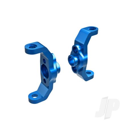 Traxxas Caster Block, Blue (TRX9733-BLUE) Traxxas Caster Block, Blue (TRX9733-BLUE)