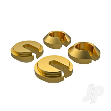 Traxxas Lower Retainer, Shock (Brass) (4) (TRX9761A) Traxxas Lower Retainer, Shock (Brass) (4) (TRX9761A)