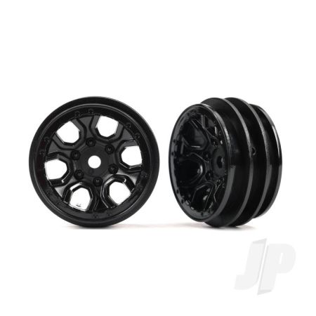 Traxxas Wheels, 1.0In (Black Chrome) (2) (TRX9770-BLKCR) Traxxas Wheels, 1.0In (Black Chrome) (2) (TRX9770-BLKCR)