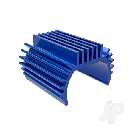Traxxas Heat Sink, Titan 87T Motor (6061-T6 Aluminium, Blue-Anodised) (TRX9793-BLUE) Traxxas Heat Sink, Titan 87T Motor (6061-T6 Aluminium, Blue-Anodised) (TRX9793-BLUE)
