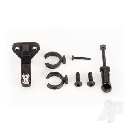Traxxas Trailer Hitch (Assembled)/ Trailer Coupler/ 3Mm Spring Pre-Load Spacers (2)/ 2.5X8Mm Bcs (2)/ 1.6X10Mm Bcs (Self-Tapping) (1) (TRX9796) Traxxas Trailer Hitch (Assembled)/ Trailer Coupler/ 3Mm Spring Pre-Load Spacers (2)/ 2.5X8Mm Bcs (2)/ 1.6X10Mm Bcs (Self-Tapping) (1) (TRX9796)