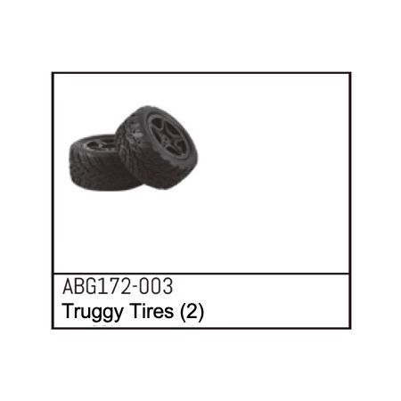 Absima Truggy Wheels (2) (ABG172-003) Absima Truggy Wheels (2) (ABG172-003)