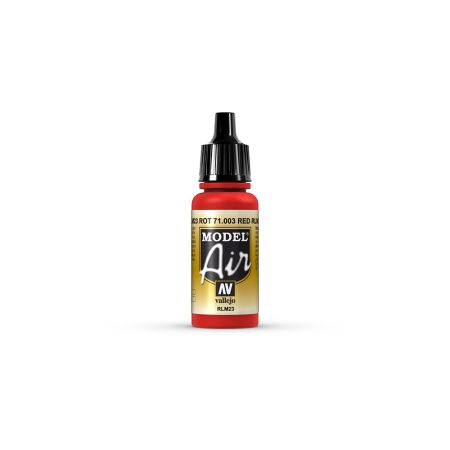 AV Vallejo Model Air 17ml - Red (RLM23) AV Vallejo Model Air 17ml - Red (RLM23)