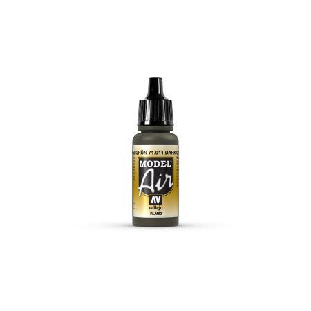 AV Vallejo Model Air 17ml - Dark Green (RLM83) AV Vallejo Model Air 17ml - Dark Green (RLM83)