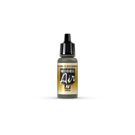 AV Vallejo Model Air 17ml - Dark Green AV Vallejo Model Air 17ml - Dark Green
