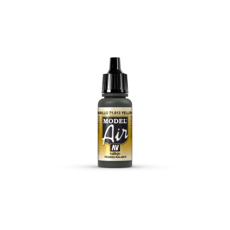 AV Vallejo Model Air 17ml - Yellow Olive AV Vallejo Model Air 17ml - Yellow Olive