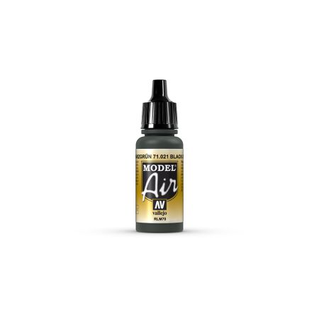AV Vallejo Model Air 17ml - Black Green (RLM70) AV Vallejo Model Air 17ml - Black Green (RLM70)