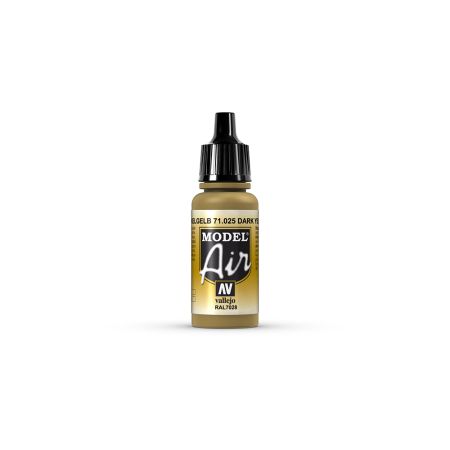 AV Vallejo Model Air 17ml - Dark Yellow AV Vallejo Model Air 17ml - Dark Yellow