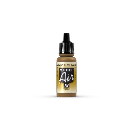 AV Vallejo Model Air 17ml - Golden Brown AV Vallejo Model Air 17ml - Golden Brown