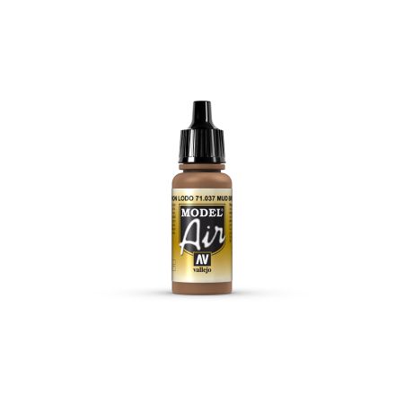 AV Vallejo Model Air 17ml - Mud Brown AV Vallejo Model Air 17ml - Mud Brown
